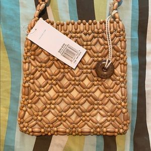 NWT CrossBody Beaded Purse